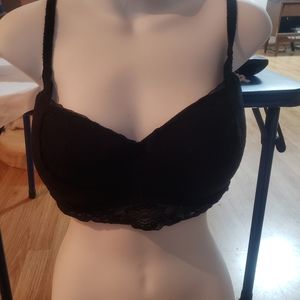 Victoria's Secret Pink Lace Bralette L/DD